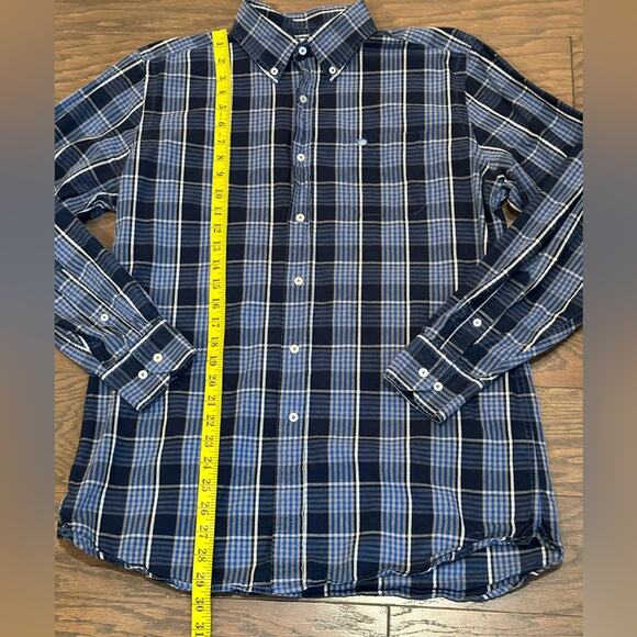 Southern Tide Men’s Plaid Button Down Long Sleeve Shirt Size Medium - Picture 5 of 8
